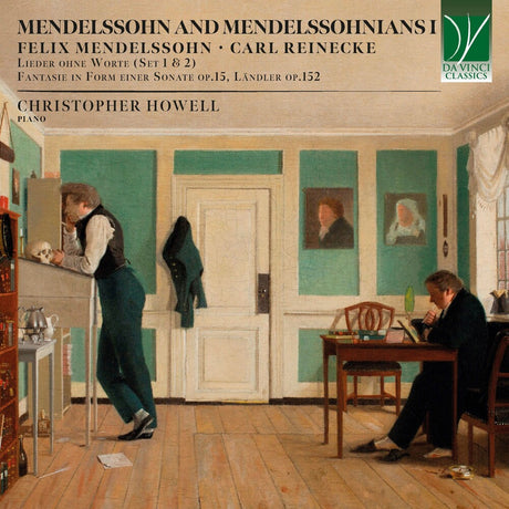 the album cover for Howell, Christopher - Mendelssohn & Mendelssohnians I