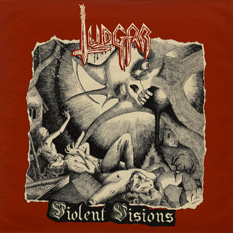 the album cover for Ludgar - Violent Visions