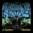the album cover for Los Natas - Hombre Montana (Blue) [Colored Vinyl] (Red) (Spla)