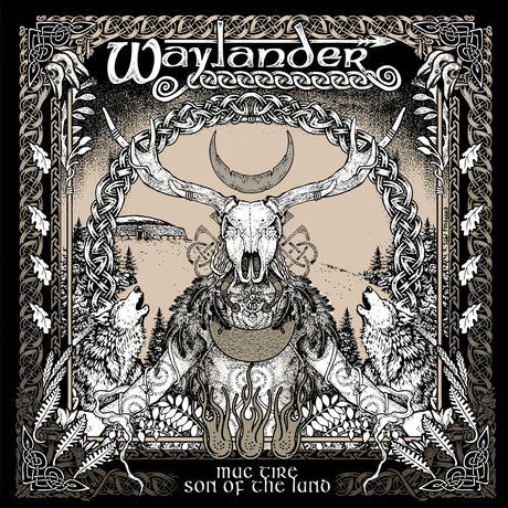 the album cover for Waylander - Mac Tire: Son Of The Land