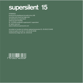 the album cover for Supersilent - 15