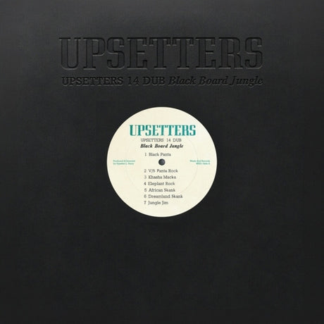 the album cover for Upsetters - Upsetters 14 Dub Black Board Jungle