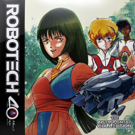 the album cover for Robotech (Colv) (Ltd) (Spla) - Instrumental Collection - O.S.T. [Colored Vinyl] [Limited Edition]