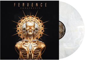 the album cover for Fervence - Constructs [Pearl Bone Marble]