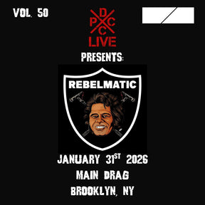 the album cover for Rebelmatic - Dcxpc Live Vol 50