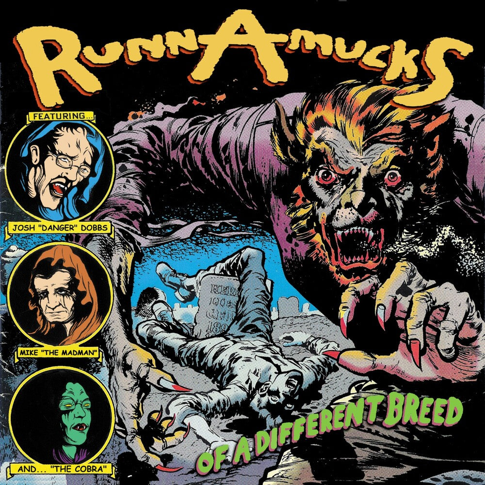 the album cover for Runnamucks - Of A Different Breed