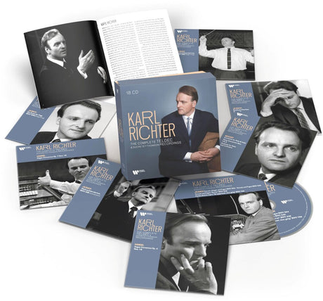the album cover for Karl Richter - Complete Teldec & Ducretet-Thomson Recordings