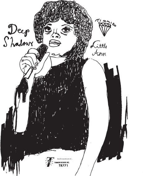 the album cover for Little Ann - Deep Shadows