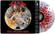 the album cover for Tank - This Means War - [Clear / Red Splatter]