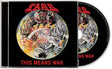 the album cover for Tank - This Means War -