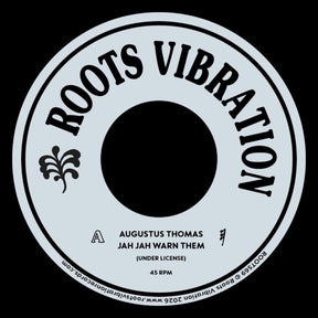 the album cover for Augustus Thomas - Jah Jah Warn Them (Ep)