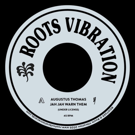 the album cover for Augustus Thomas - Jah Jah Warn Them (Ep)