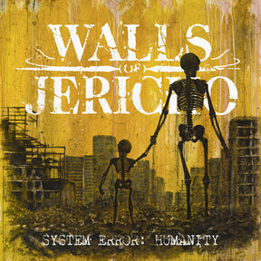 the album cover for Walls Of Jericho - System Error : Humanity
