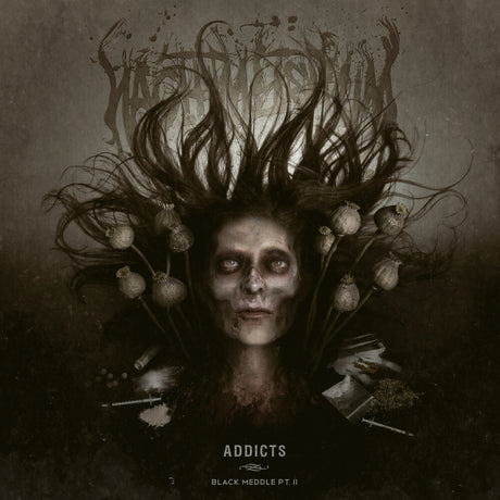 the album cover for Nachtmystium - Addicts - Black Meddle Pt. Ii (Blk) (Gate) (Ofgv)