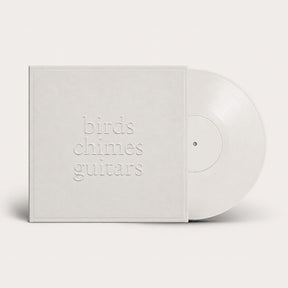 the album cover for Donavon Frankenreiter - Birds Chimes Guitars [Colored Vinyl] (Wht)