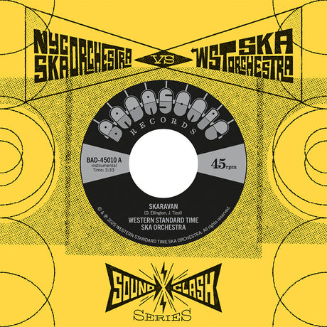 the album cover for Western Standard Time Ska Orchestra Vs New York City Ska Orchestra - SoundClash Vol. 4