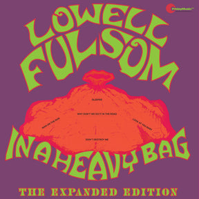 the album cover for Lowell Fulsom - In A Heavy Bag (Bonus Tracks) [Colored Vinyl] (Red) (Aniv)