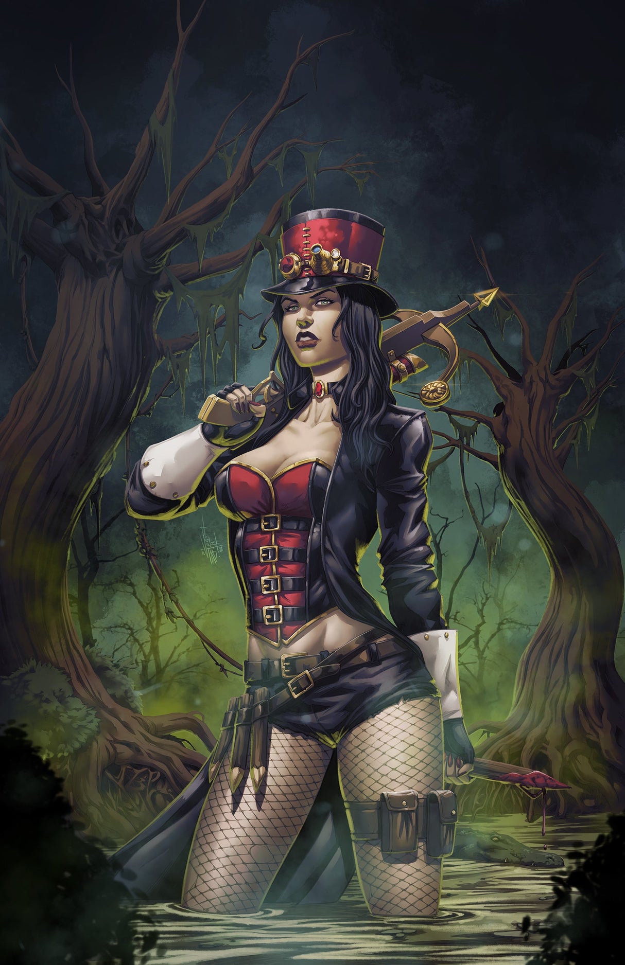 Van Helsing From Depths #1 C Vinz Tabanas (07/06/2022) Zenescope