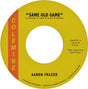 the album cover for Aaron Frazer - Same Old Game / Let Your Love Grow