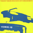 the album cover for Stereolab - Transient Random-Noise Bursts With Announcements