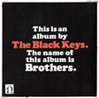 the album cover for The Black Keys - Brothers [Cola Bottle Clear]