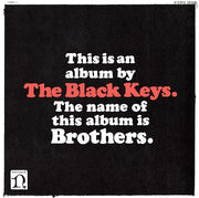 the album cover for The Black Keys - Brothers [Cola Bottle Clear]