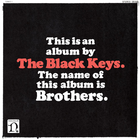 the album cover for The Black Keys - Brothers [Cola Bottle Clear]