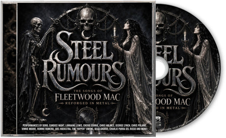 the album cover for Various Artists - Steel Rumours - The Songs of Fleetwood Mac Reforged in Steel