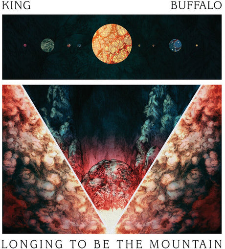 the album cover for King Buffalo - Longing To Be The Mountain