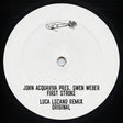 the album cover for John Acquaviva - Pres Swen Weber: First Stroke (Luca Lozano Remix)