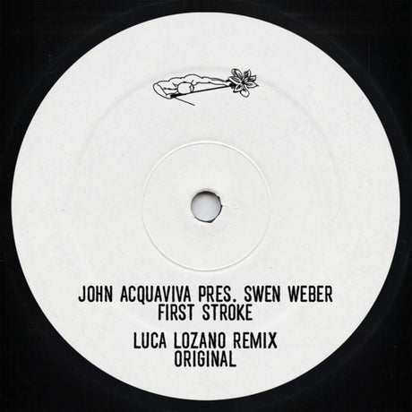 the album cover for John Acquaviva - Pres Swen Weber: First Stroke (Luca Lozano Remix)
