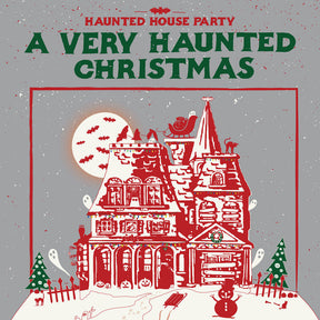 the album cover for Haunted House Party - Very Haunted Christmas