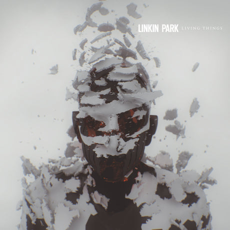 the album cover for Linkin Park - Living Things [Colored Vinyl] [Limited Edition] (Red) (Smok)
