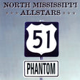 the album cover for North Mississippi Allstars - 51 Phantom (Blue) [Clear Vinyl] (Aniv)