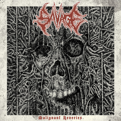the album cover for Savage - Malignant Reveries