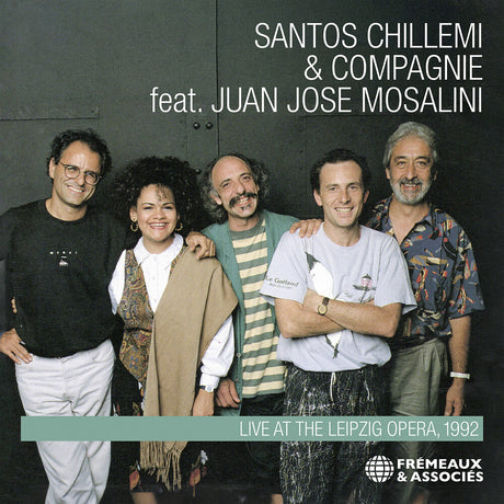 the album cover for SANTOS CHILLEMI - Santos Chillemi & Compagnie - Live At The Liepzig