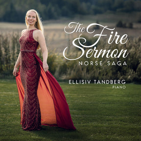 the album cover for Ellisiv Tandberg - Fire Sermon - Norse Saga