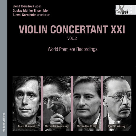 the album cover for Elena Denisova - Vn Concertant Xxi Vol. 2