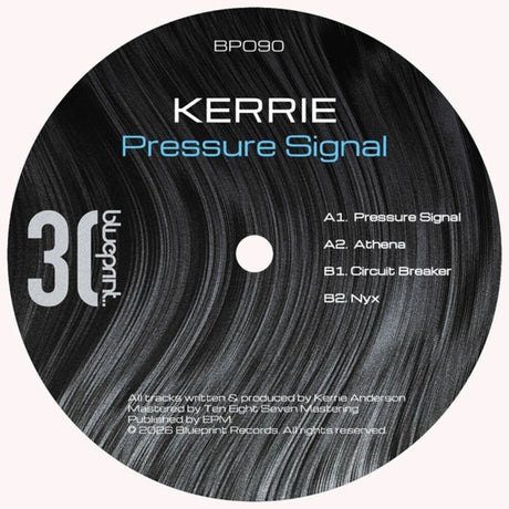 the album cover for Kerrie - Pressure Signal (Ep)