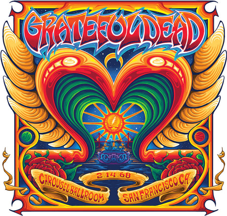 the album cover for Grateful Dead - Carousel Ballroom San Francisco Ca 2/14/68 (Live)