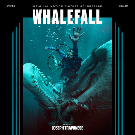 the album cover for Joseph Trapanese  (Blue) (Colv) - Whalefall - O.S.T. (Blue) [Colored Vinyl]