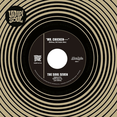 the album cover for Soul Seven - Mr Chicken (Ep)