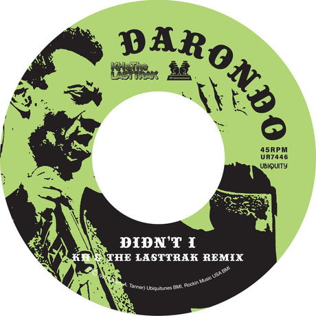 the album cover for Darondo - Didn't I (Kh & The Lasttrak Remix)