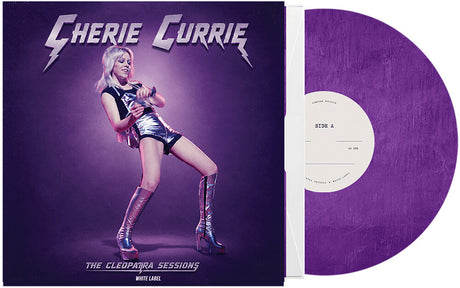 the album cover for Cherie Currie - The Cleopatra Sessions [Black Purple Marble]