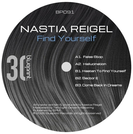 the album cover for Nastia Reigel - Find Yourself (Ep)
