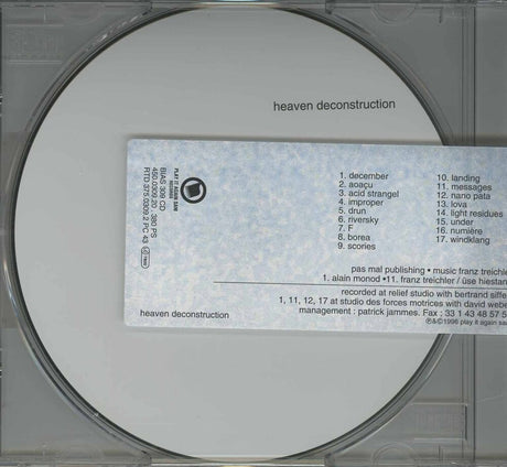 the album cover for Young Gods - Heaven Deconstruction (30th Anniversary) (Aniv)