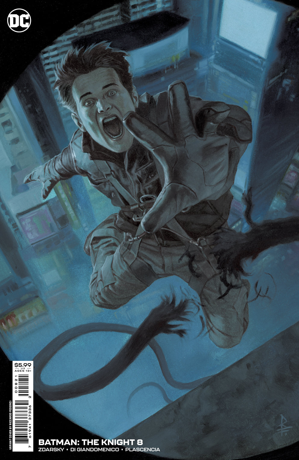 Batman The Knight #8 (Of 10) B Riccardo Federici Card Stock Variant (08/16/2022) Dc