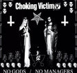 the album cover for Choking Victim - No Gods No Managers