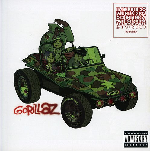 the album cover for Gorillaz - Gorillaz (Int'l Edition) [Import]