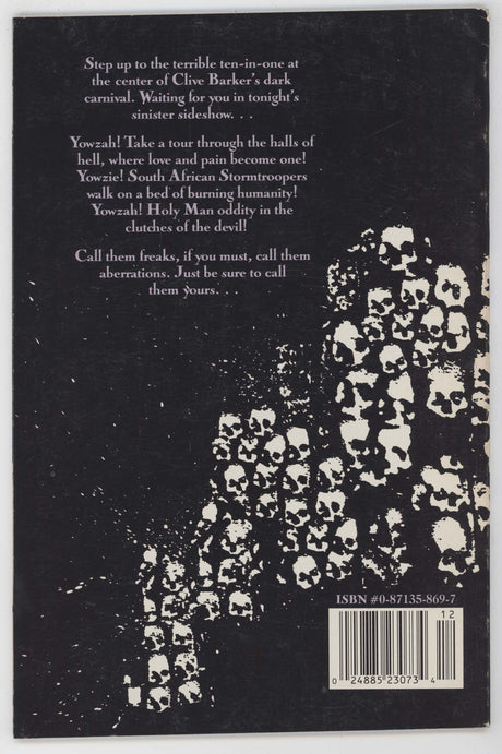 Hellraiser 12 Epic Marvel 1992 VF Clive Barker Pinhead